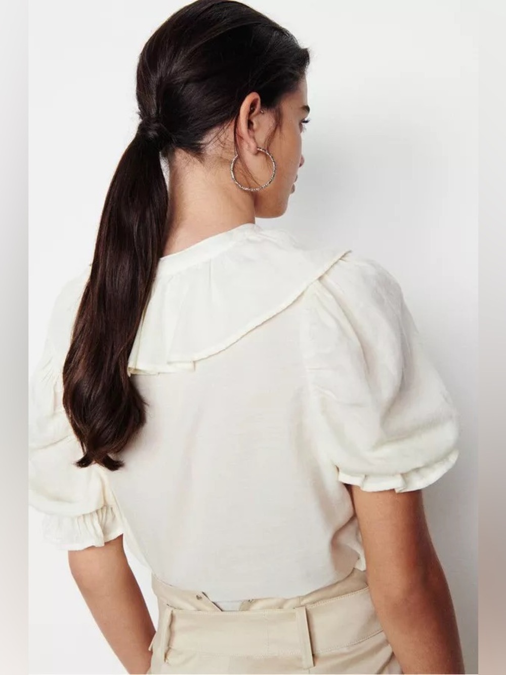 Ba&sh Tamaris Ruffled Button-Down Shirt - Picture 3 of 11